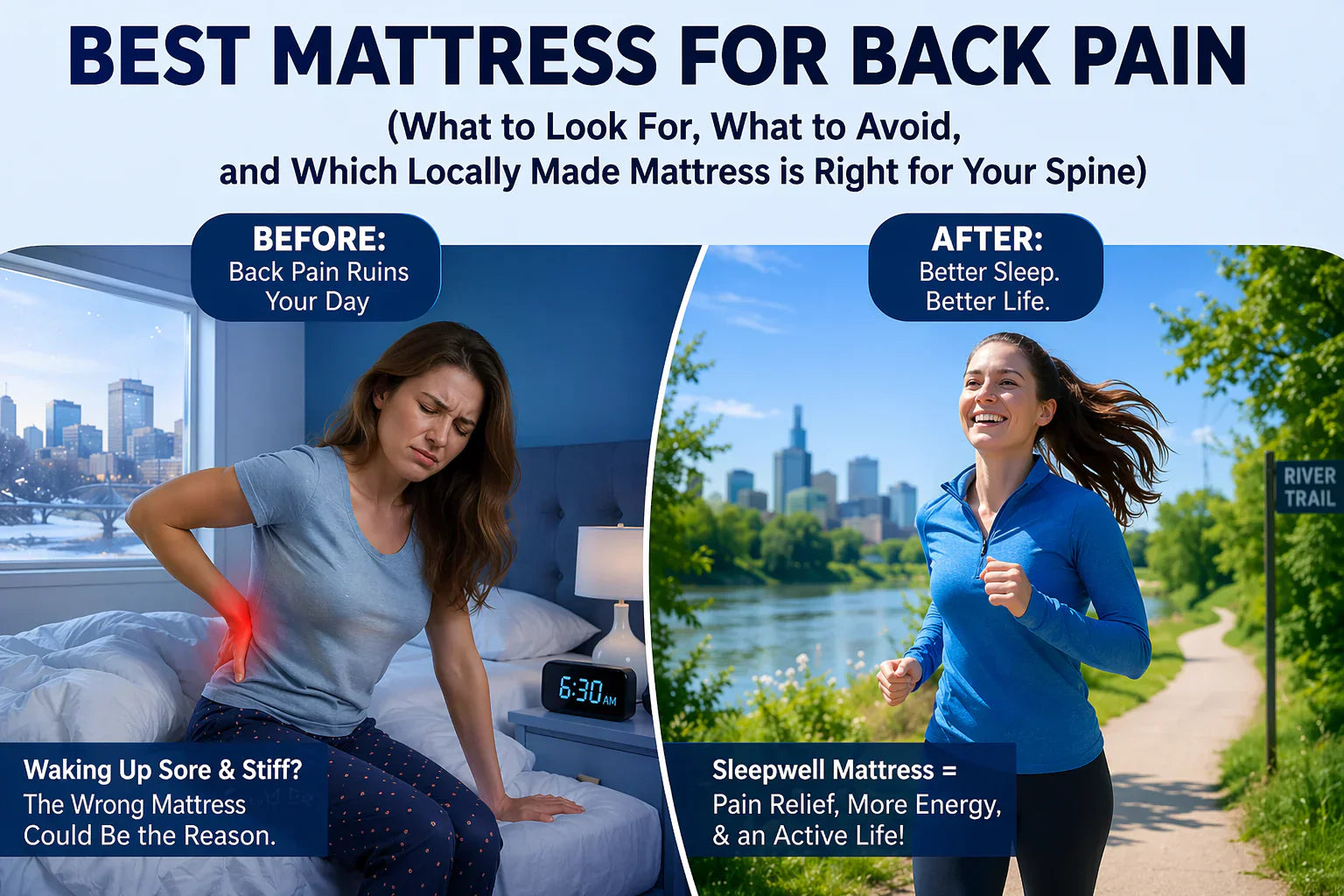 Best Mattress For Back Pain – Sleepwell Bedding