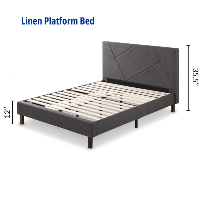 Linen Platform bed