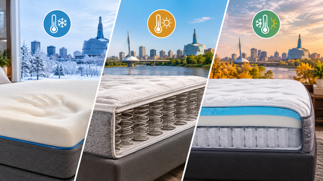Memory Foam vs Spring Mattress: Which Is Better for Winnipeg's Climate?
