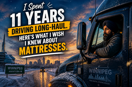I Drove 18-Wheelers for 11 Years. The Real Danger Wasn't the Road — It Was My Bed