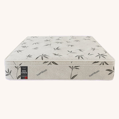 SleepWell Hotel Supreme bamboo mattress product shot on white background