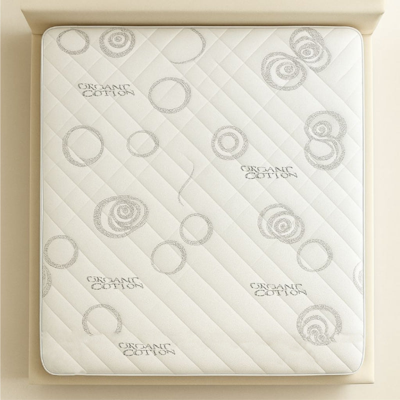 SleepWell Super Sleeper Ultra organic cotton mattress fabric top view