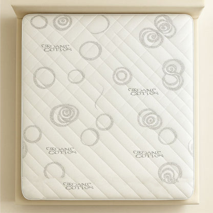 SleepWell Super Sleeper Ultra organic cotton mattress fabric top view
