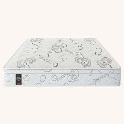 SleepWell Super Sleeper Ultra organic cotton mattress product shot on white background