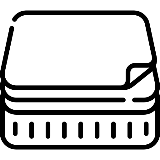 Mattress layers feature icon