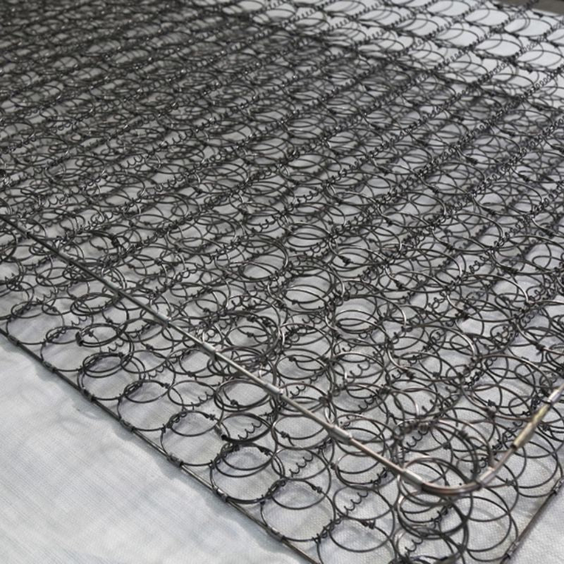 Interconnected coil spring unit used as mattress support base – SleepWell