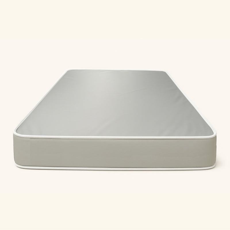 Plain grey mattress on white studio background – SleepWell