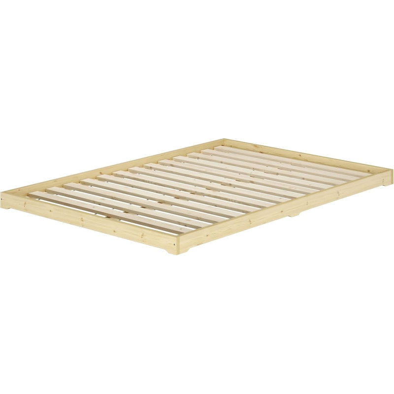 Wooden slat bed base frame for mattress support – SleepWell