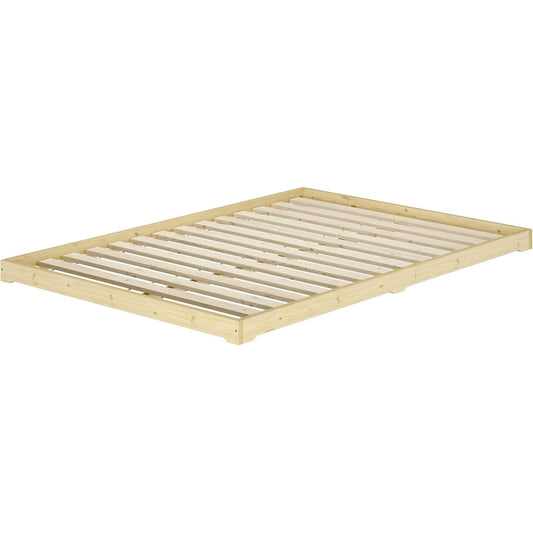 Wooden slat bed base frame for mattress support – SleepWell