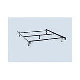 mattress bed frame sturdy metal black